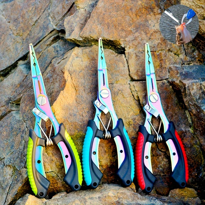 Multi-Function Stainless Steel Fishing Pliers with Cutter