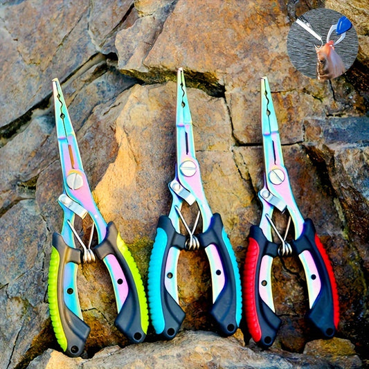 Multi-Function Stainless Steel Fishing Pliers with Cutter