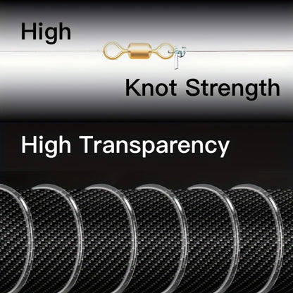 Clear Monofilament Fishing Line 500M Strong Shock Absorber