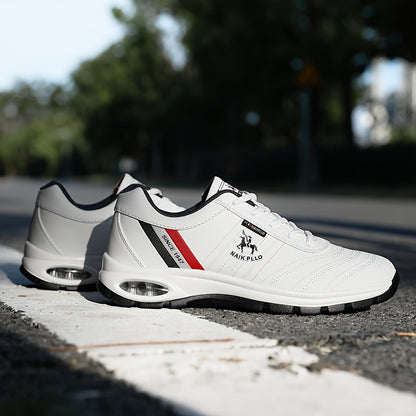 Plus Size Men's Sneakers with Air Boost, Non-Slip Grip