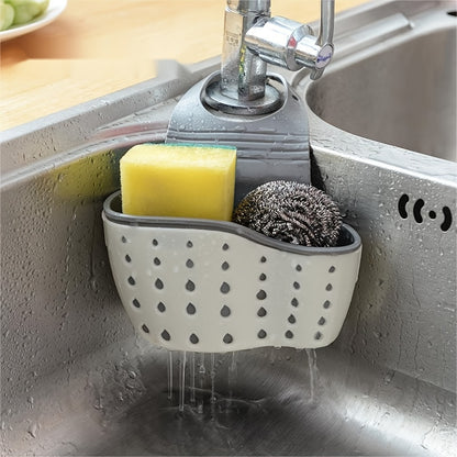 Adjustable Sink Sponge Rack for Easy Kitchen Organization