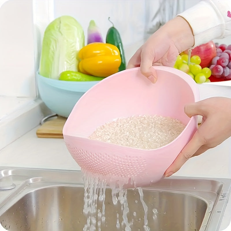 Space-Saving Multi-Functional Kitchen Washing Basket Basin
