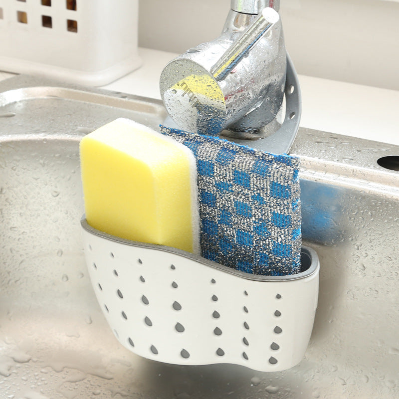 Adjustable Sink Sponge Rack for Easy Kitchen Organization
