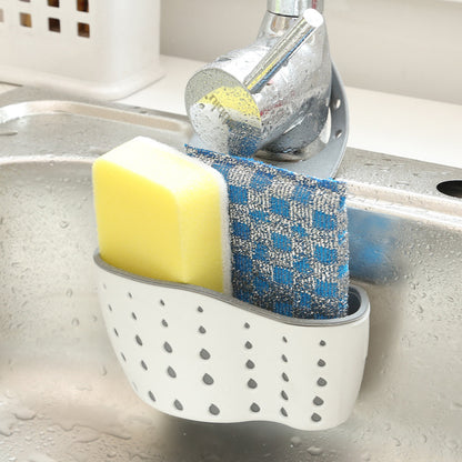 Adjustable Sink Sponge Rack for Easy Kitchen Organization