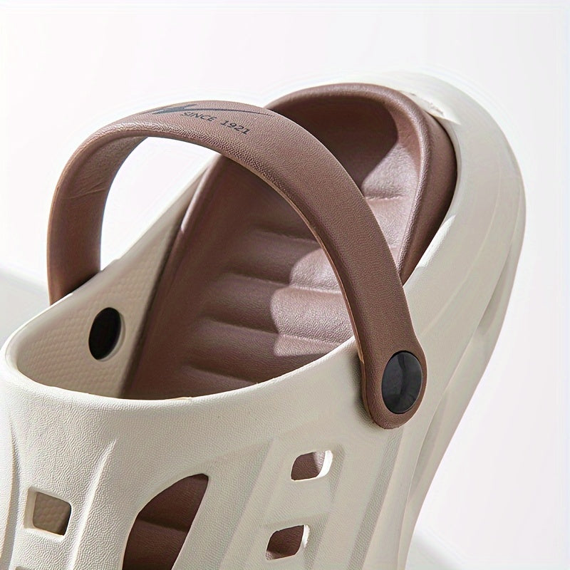 Fashion Forward Hollow Out Slippers for Trendsetting Men