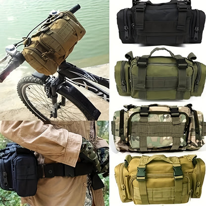 Durable 600D Nylon Crossbody Bag for Hiking and Fishing