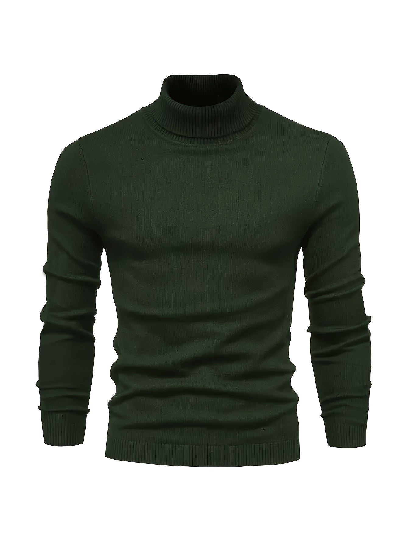 Men's Thermal Long Sleeve High Neck Tops for Ultimate Comfort