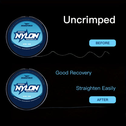 Clear Monofilament Fishing Line 500M Strong Shock Absorber