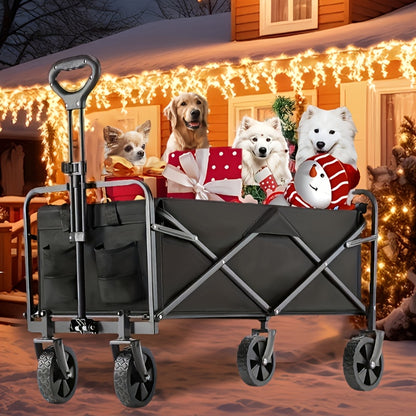 Heavy-Duty Collapsible Wagon for All-Terrain Transport