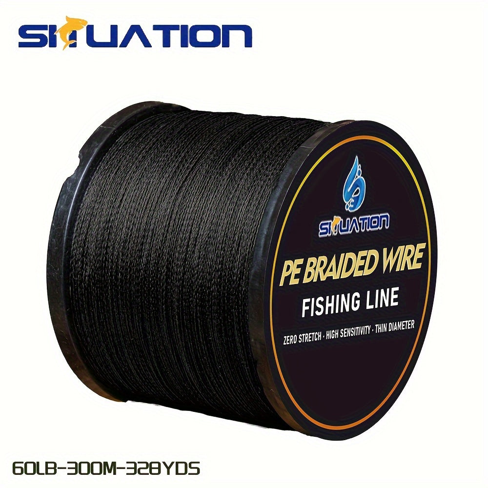 Ultra-Durable 4-Strand PE Braided Fishing Line 500M 100 LB Test