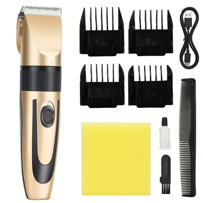 Cordless Rechargeable Pet Trimmer for Grooming Cats & Dogs