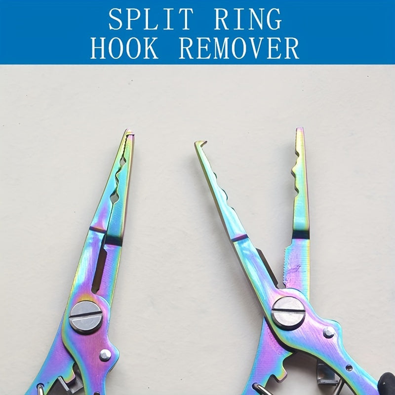 Multi-Function Stainless Steel Fishing Pliers with Cutter