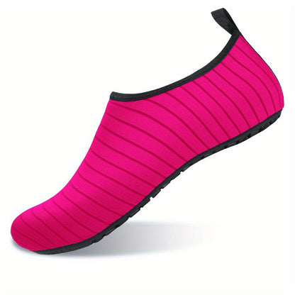 HookUpCo. Women's Slip-On Water Socks for Beach Activities