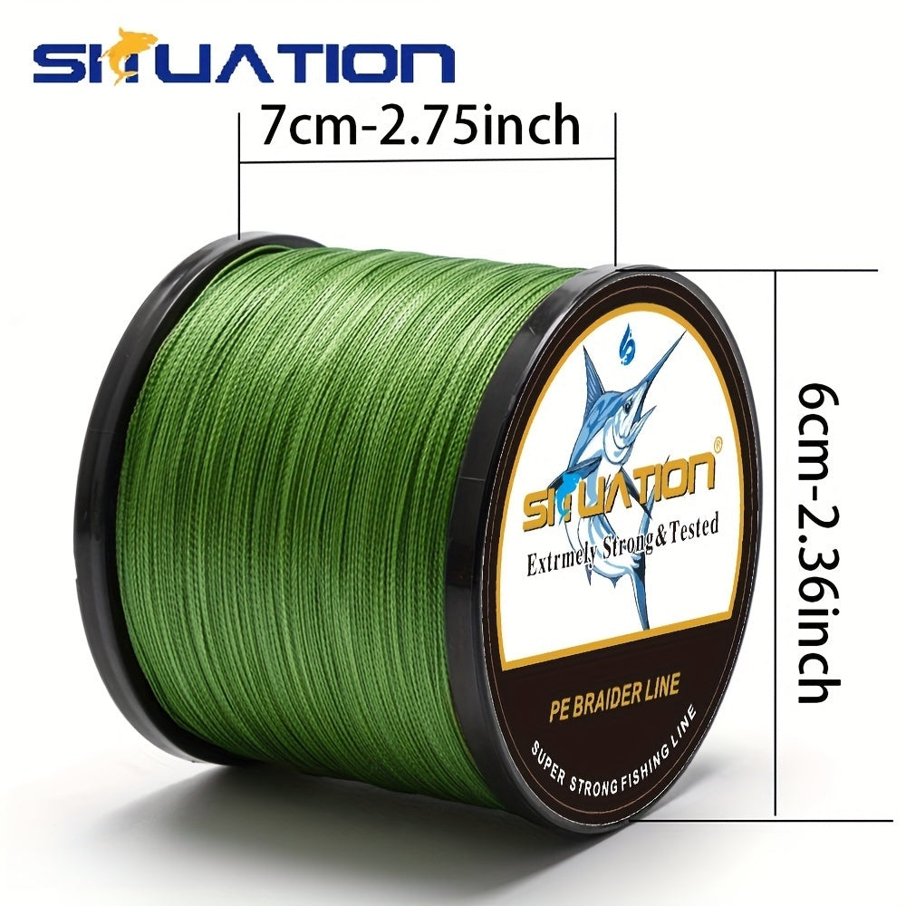 Super Strong 4-Strand Braided Fishing Line, 300M to 500M