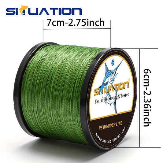 Super Strong 4-Strand Braided Fishing Line, 300M to 500M