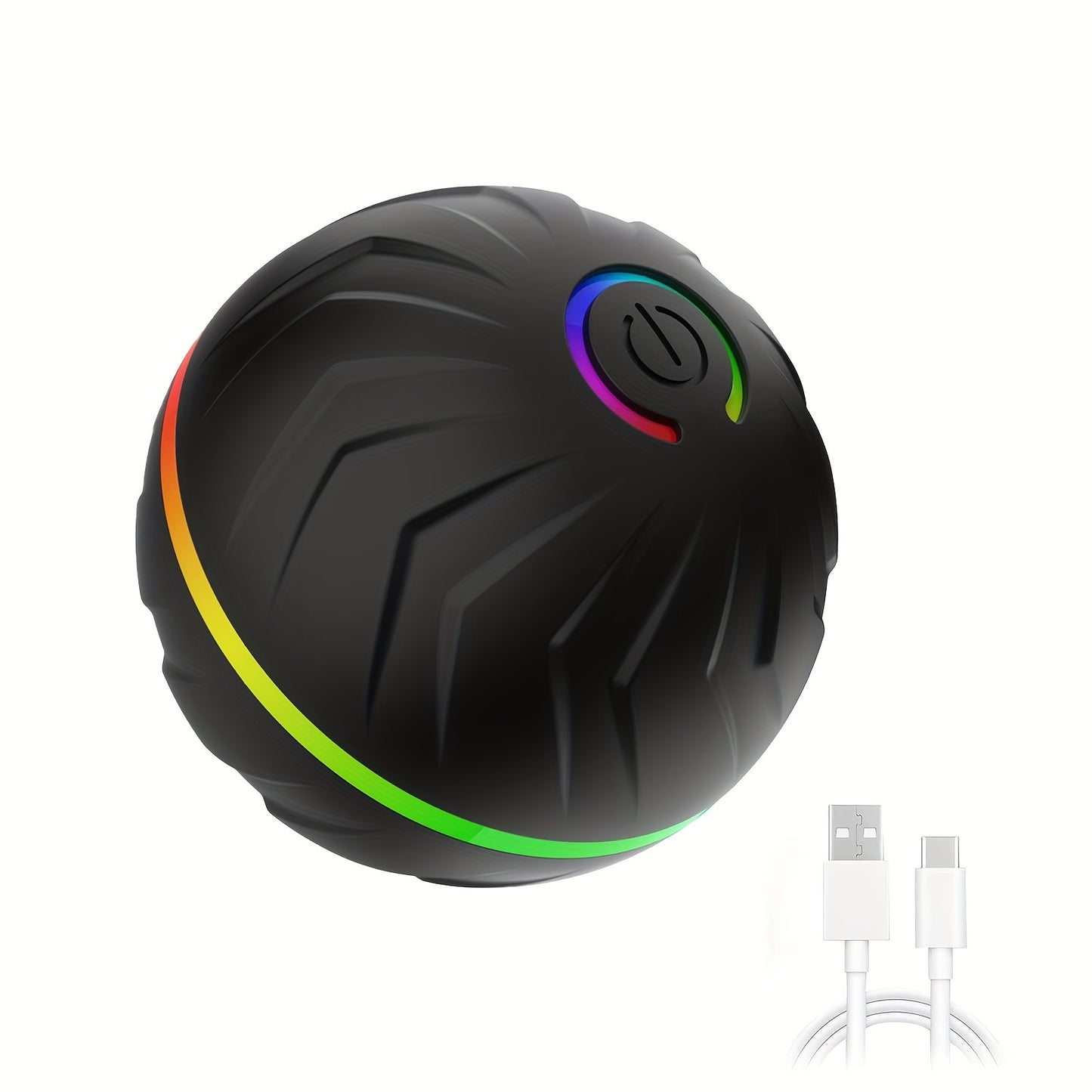 Rechargeable Interactive Pet Ball for Active Dogs and Cats