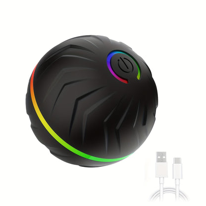 Rechargeable Interactive Pet Ball for Active Dogs and Cats