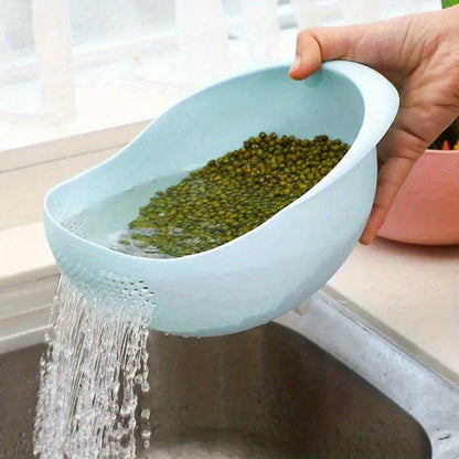 Space-Saving Multi-Functional Kitchen Washing Basket Basin