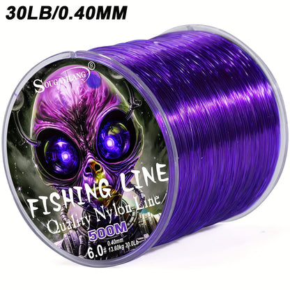 Ultra-Durable Nylon Fishing Line, Abrasion-Proof 547yds