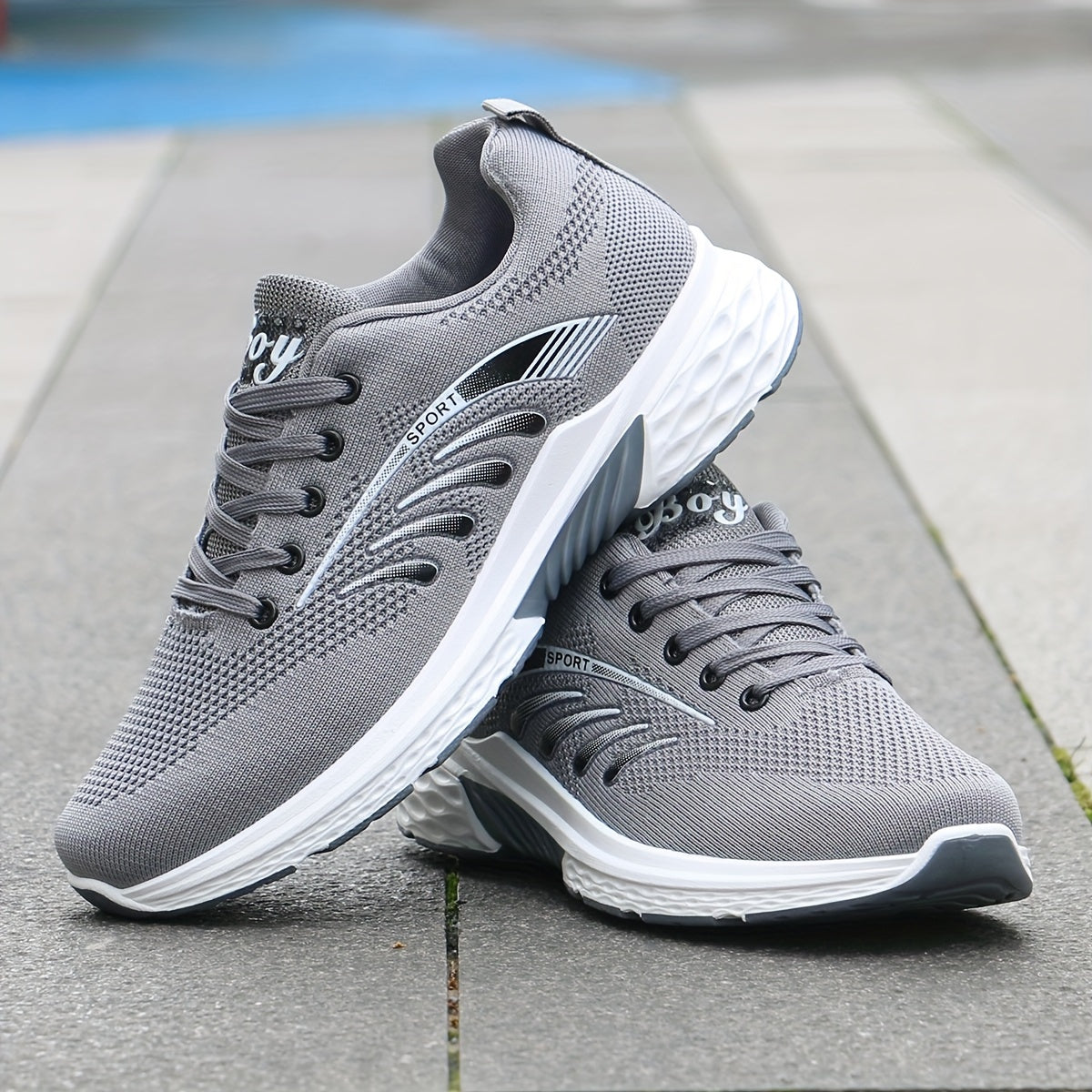 Breathable Low Top Striped Sneakers for Active Lifestyles