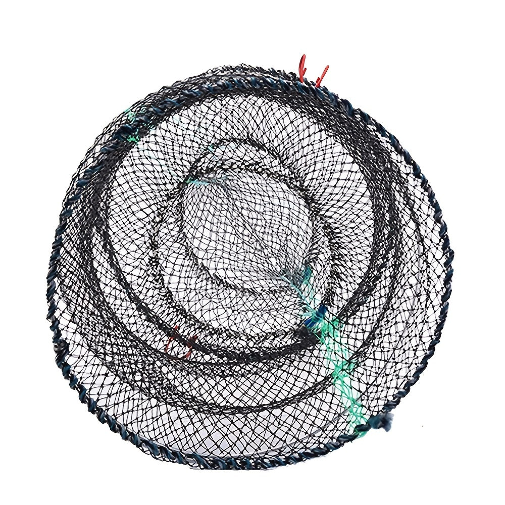 Portable Foldable Fishing Net for Shrimp and Crab Trapping