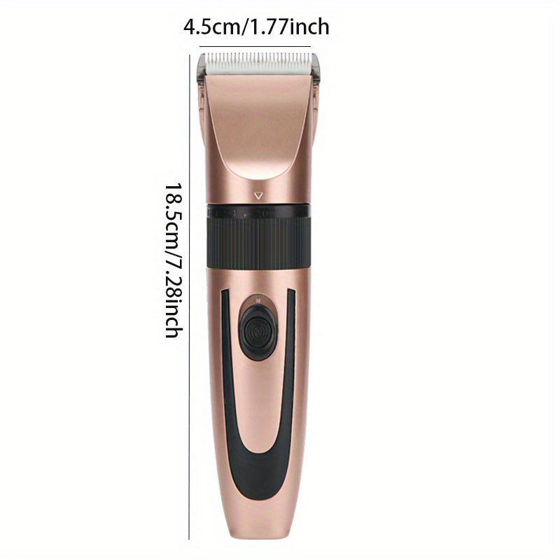 Cordless Rechargeable Pet Trimmer for Grooming Cats & Dogs