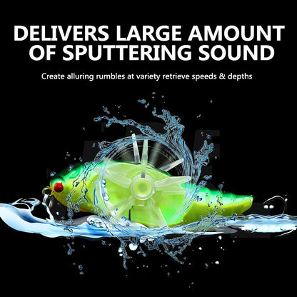 Bionic Cicada Fishing Lure with Treble Hook for All Waters