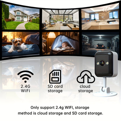 1080P Wireless Surveillance Camera with Two-Way Voice Call