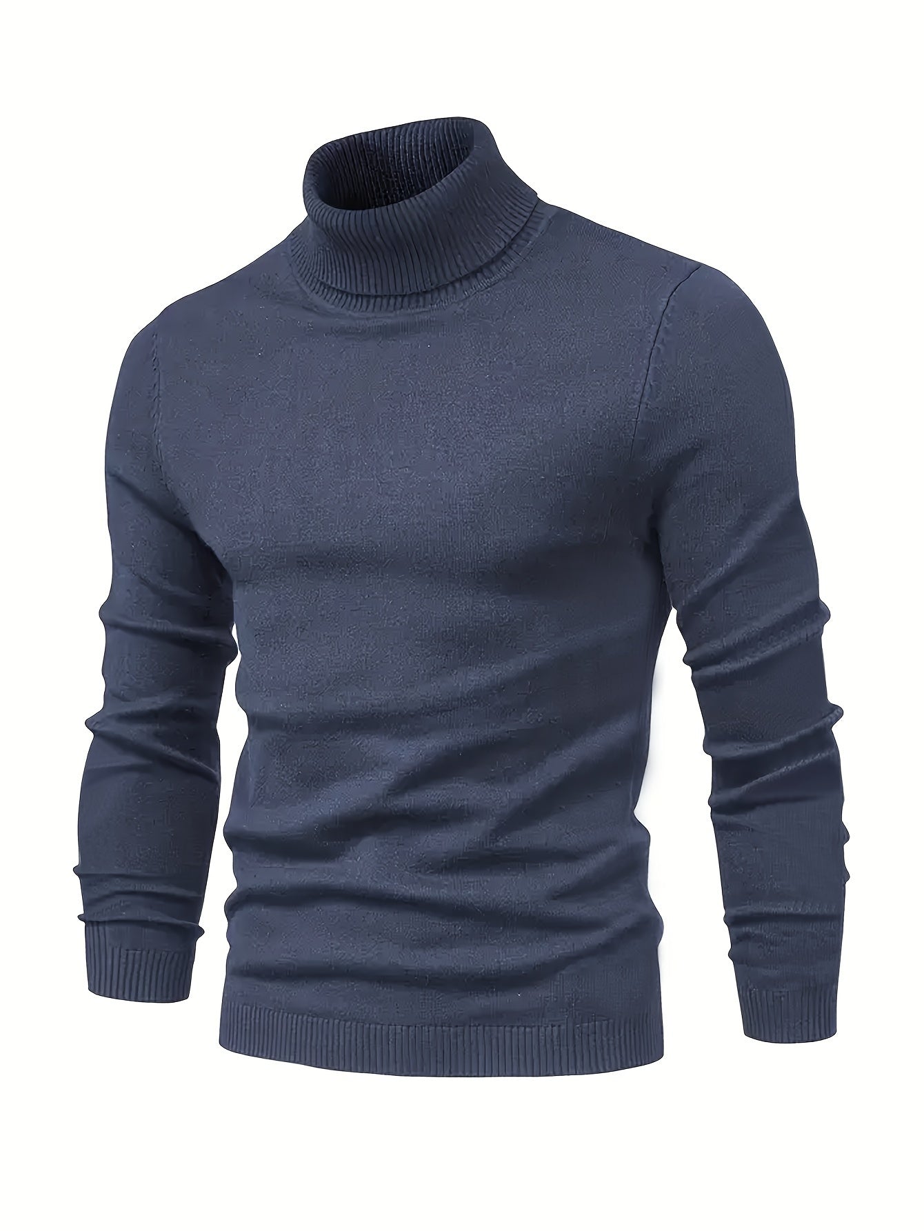 Men's Thermal Long Sleeve High Neck Tops for Ultimate Comfort