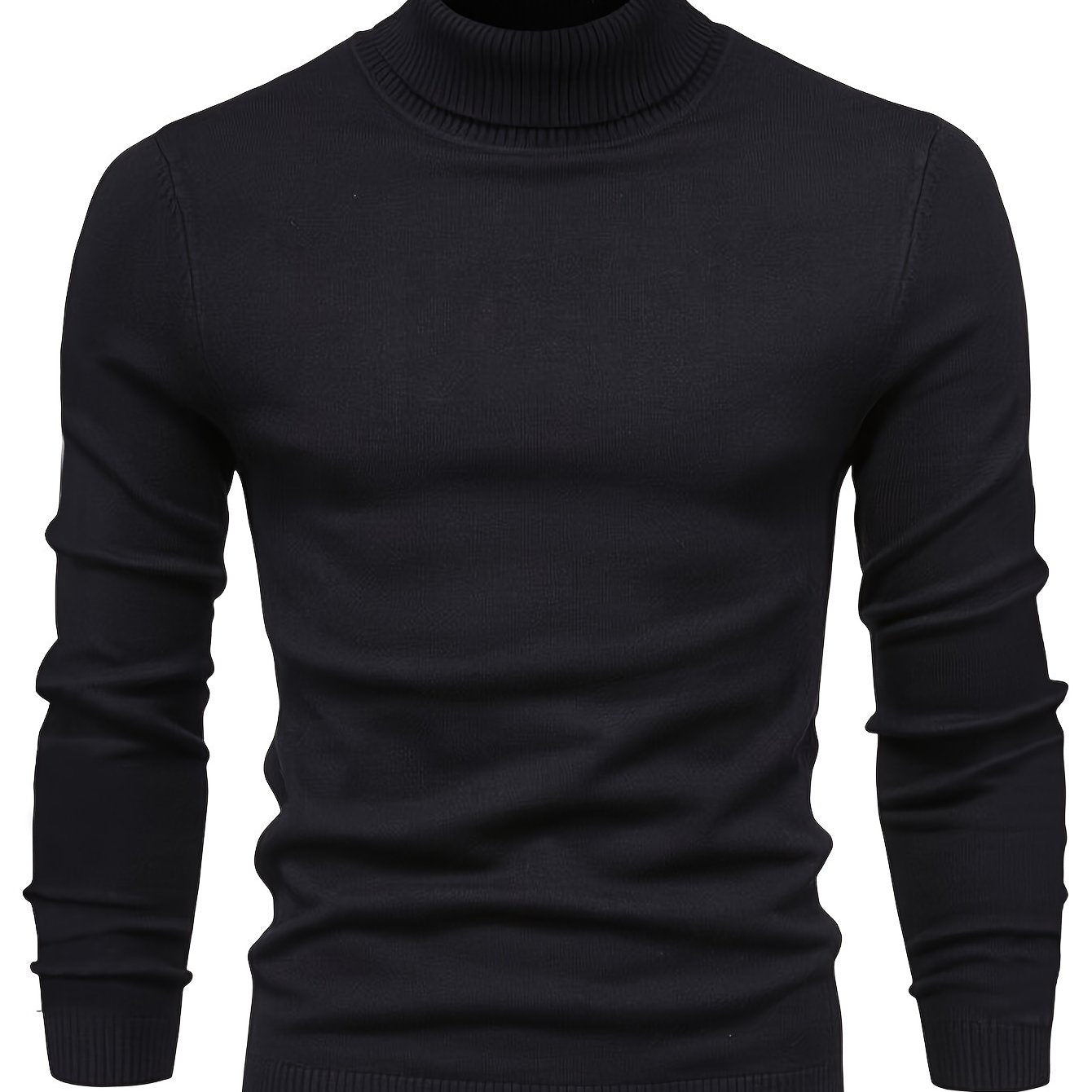 Men's Thermal Long Sleeve High Neck Tops for Ultimate Comfort