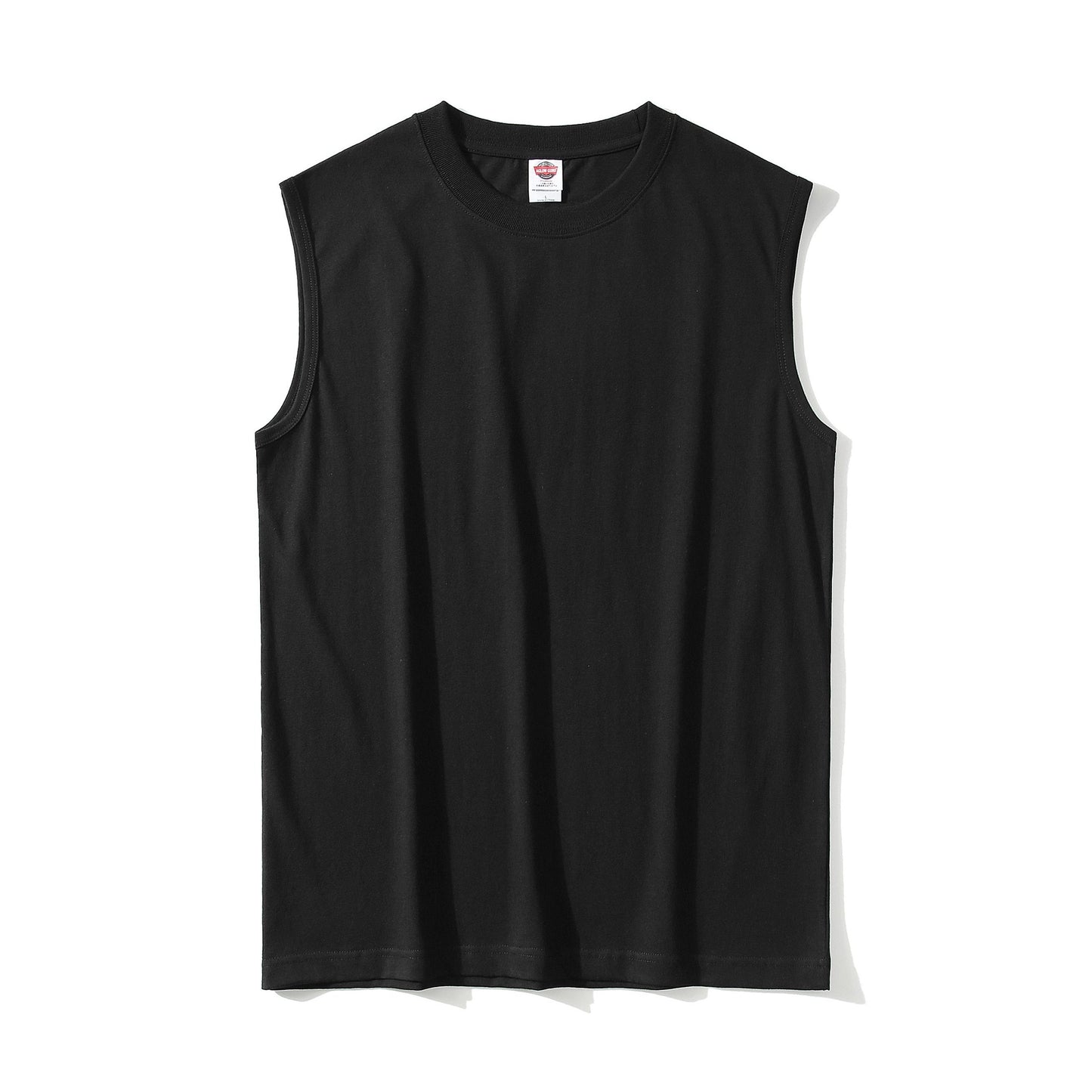 Men's Cotton Crew Neck Tank Top for Summer Wear