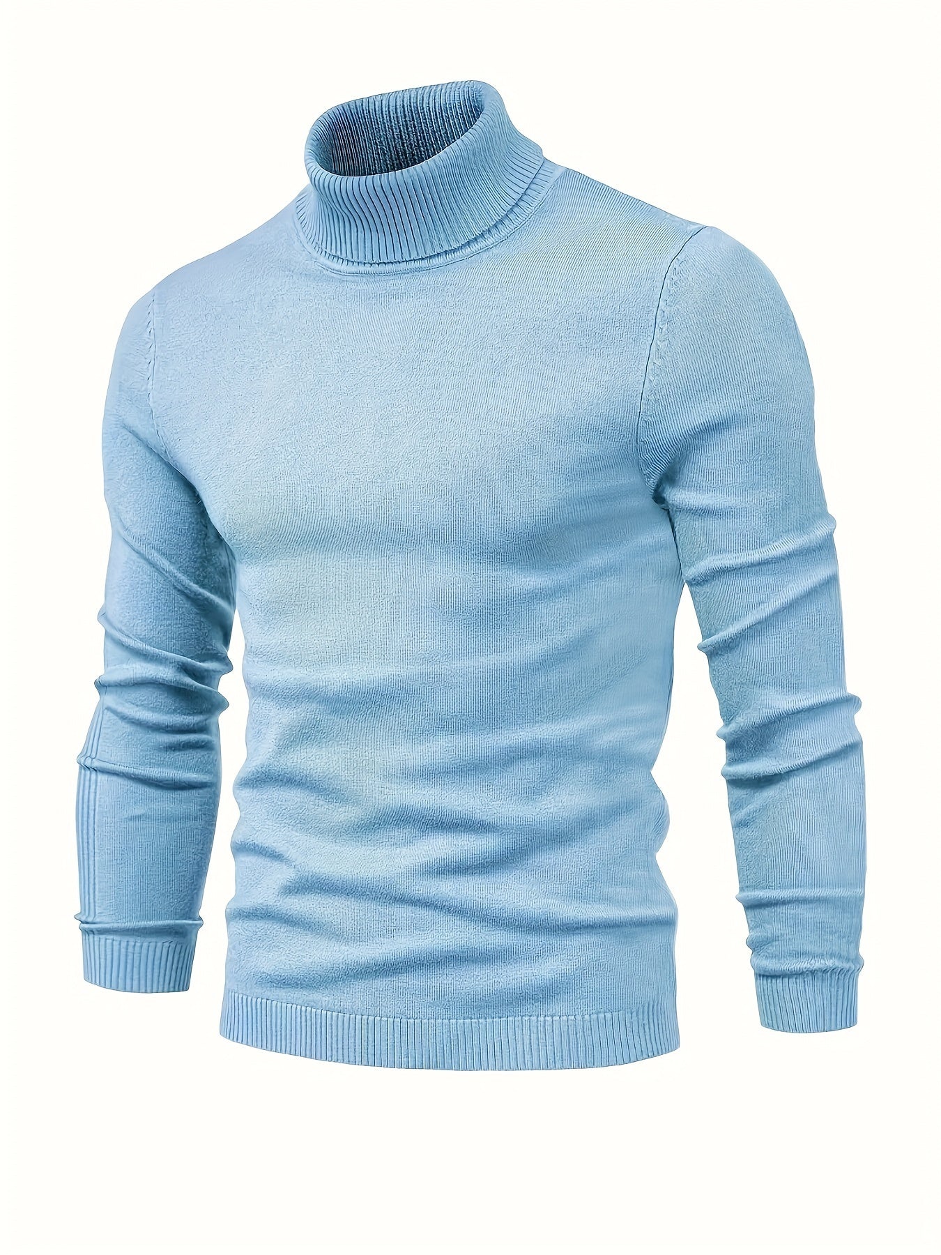 Men's Thermal Long Sleeve High Neck Tops for Ultimate Comfort