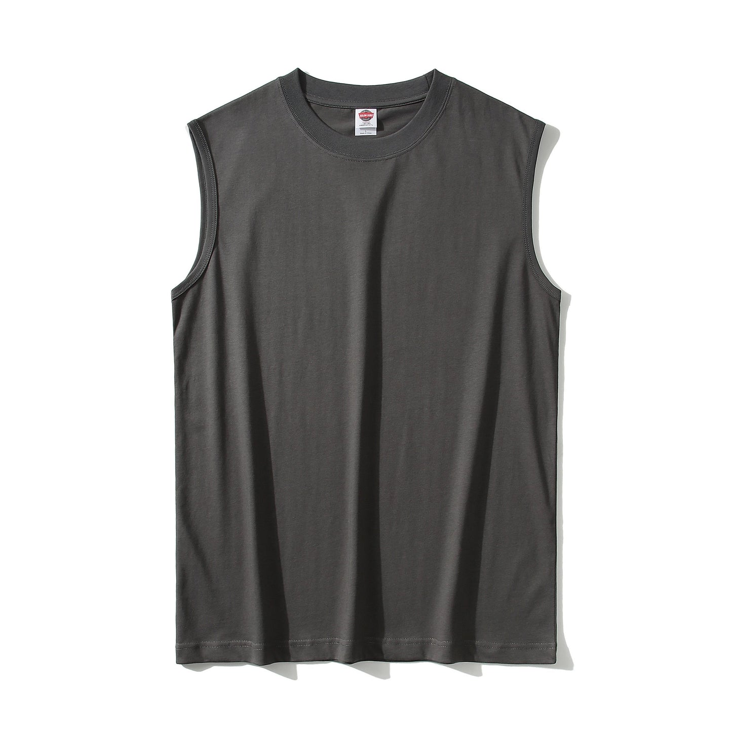 Men's Cotton Crew Neck Tank Top for Summer Wear