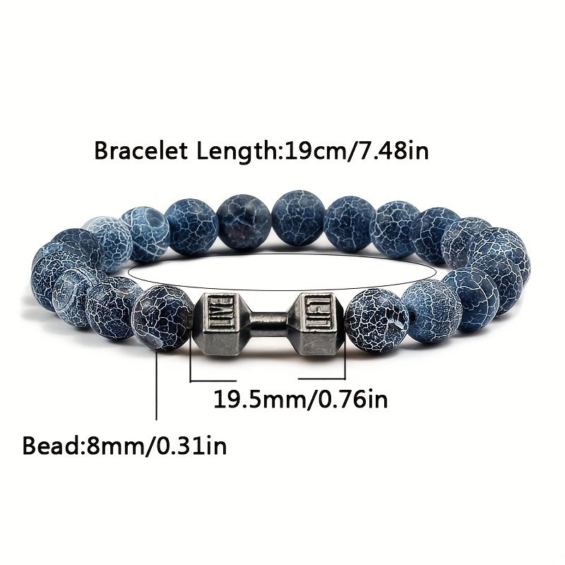 Black Weathered Adjustable Beads Bracelet - Buy 2 Get 1 Free