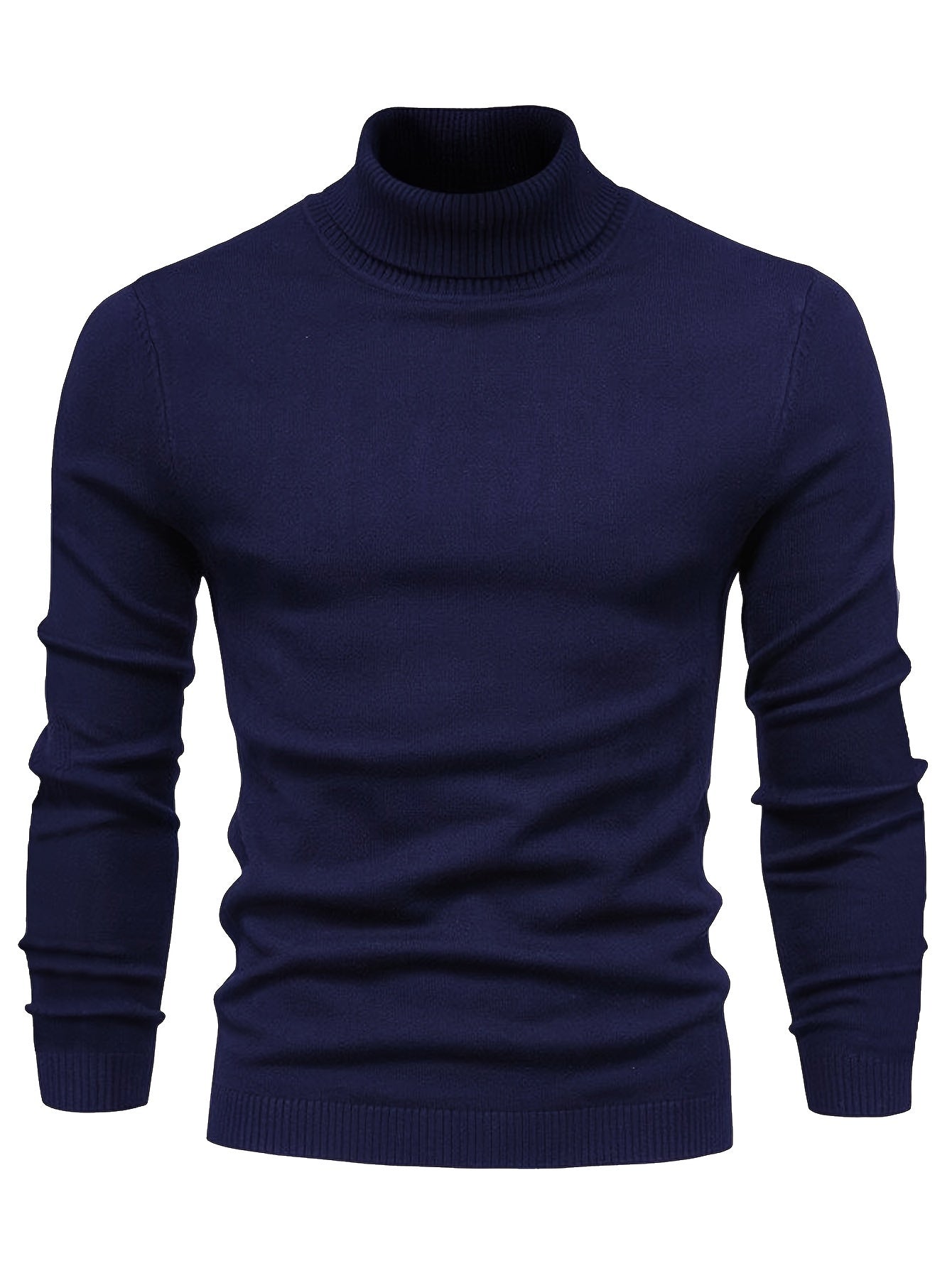 Men's Thermal Long Sleeve High Neck Tops for Ultimate Comfort