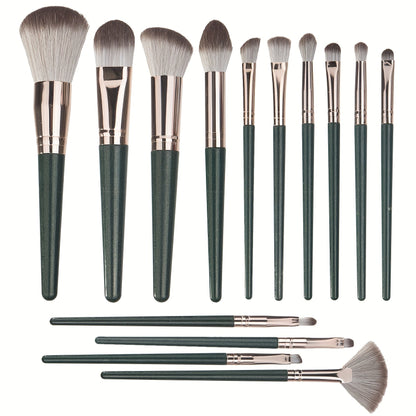 14-Piece Makeup Brush Set for Flawless Application