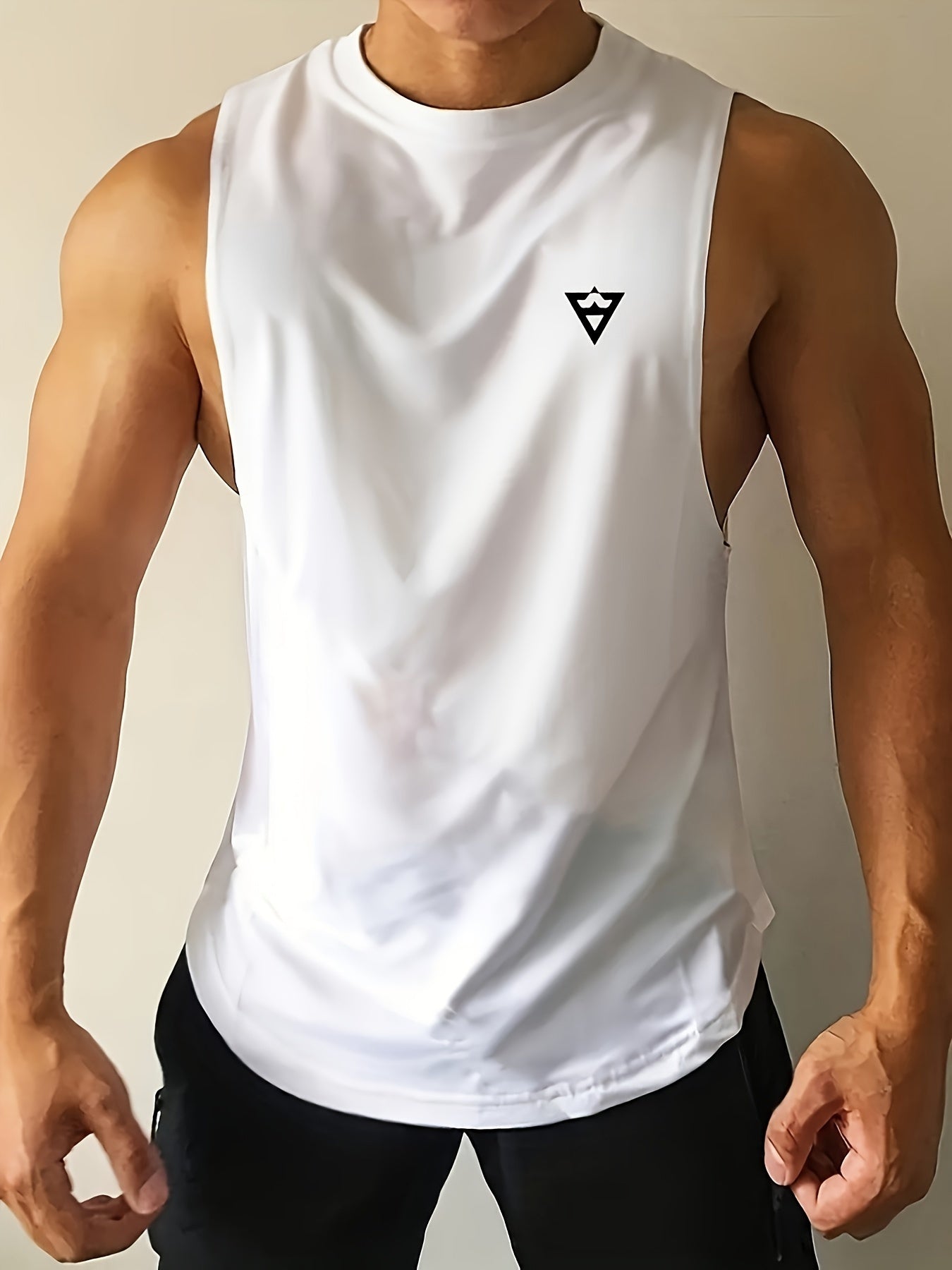 Men's Quick Dry Stretch Tank Top for Workouts - HookUpCo.
