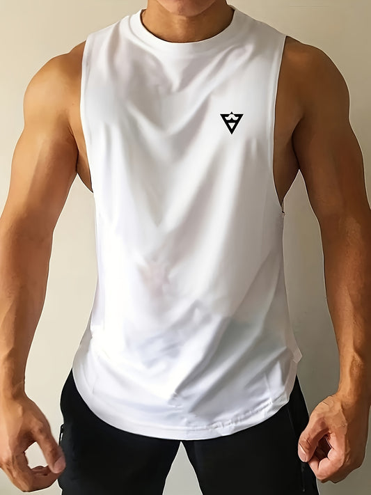 Men's Quick Dry Stretch Tank Top for Workouts - HookUpCo.