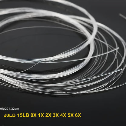 Tika Sports Nylon Tapered Leader Line for Precise Hook Setting