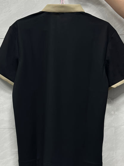 High-End Embroidered Men's Polo Shirt for Summer Style