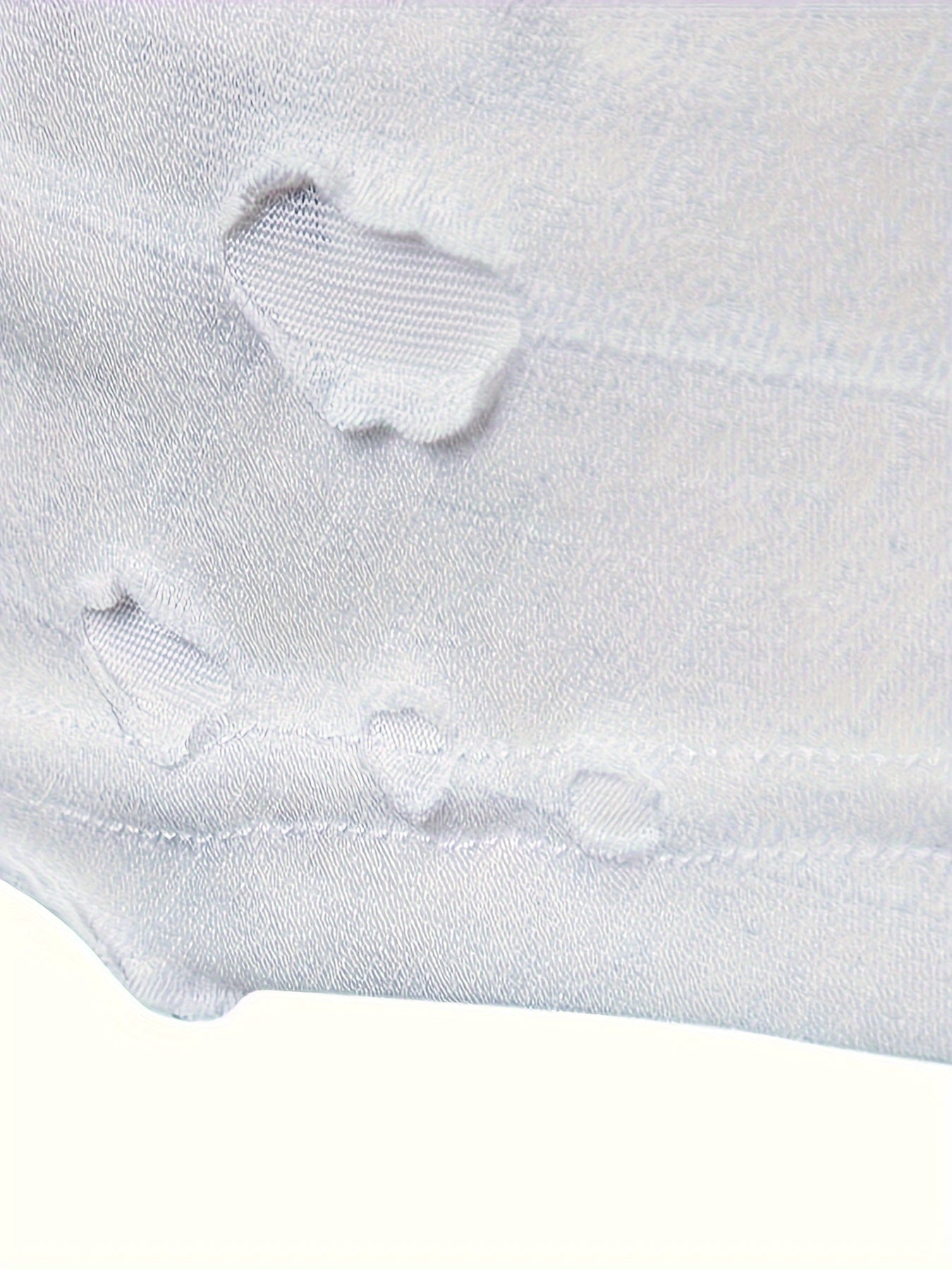 HookUpCo. Men's Casual Ripped V-Neck Tee for Everyday Wear