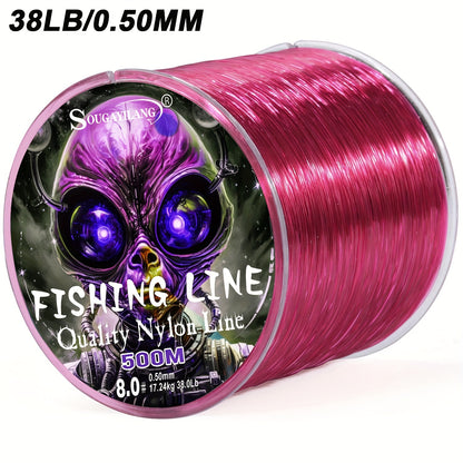 Ultra-Durable Nylon Fishing Line, Abrasion-Proof 547yds
