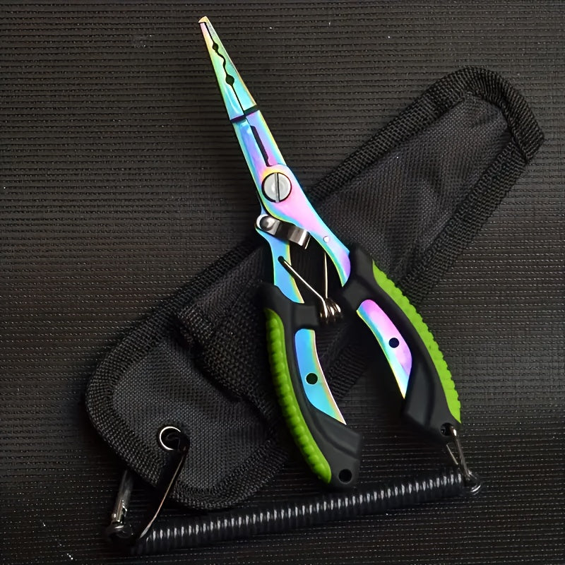 Multi-Function Stainless Steel Fishing Pliers with Cutter