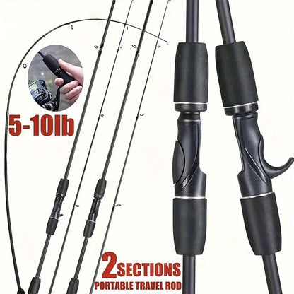 HookUpCo. Long Distance Two-Section Lure Rod - HookUpCo.