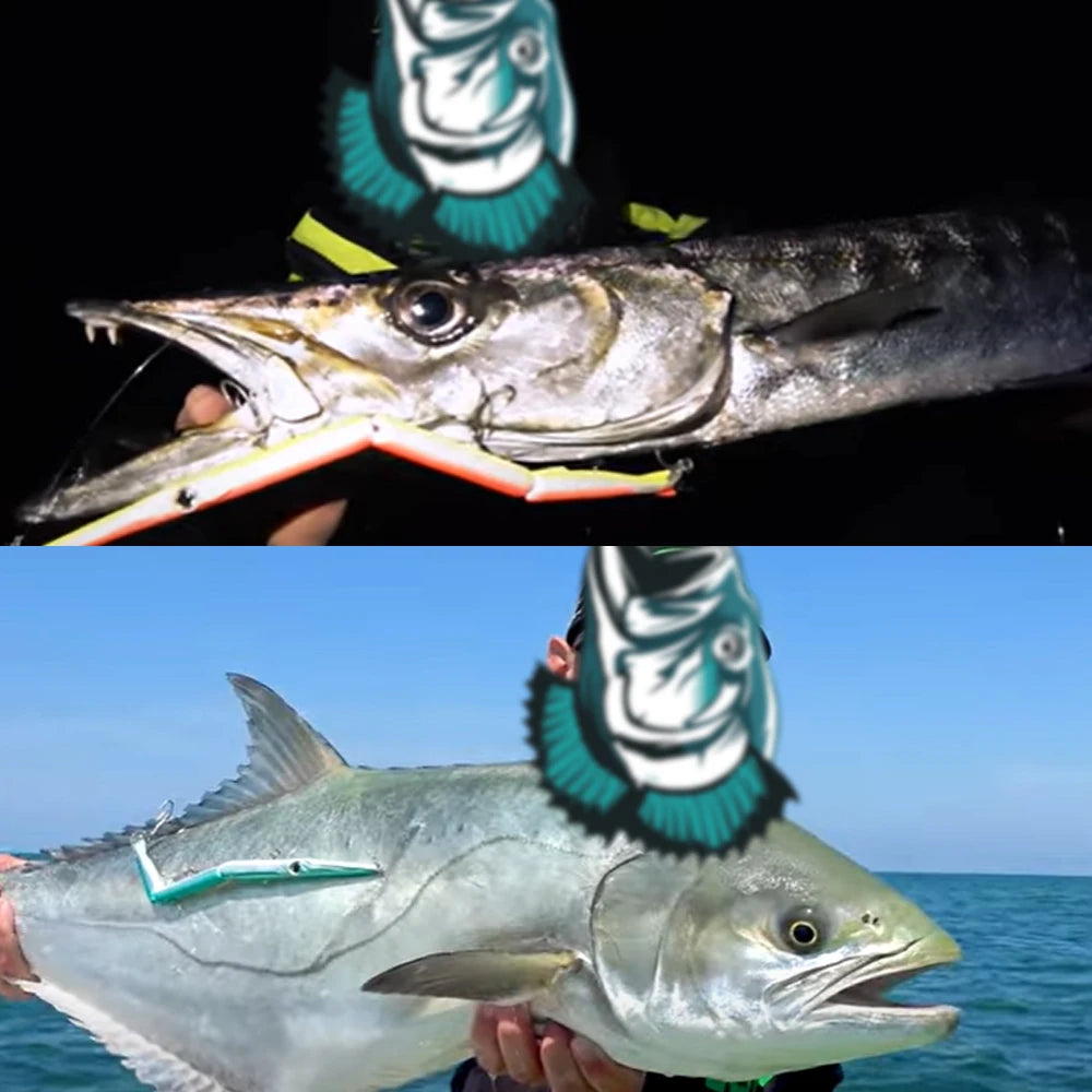 HookUpCo. Jointed Pencil Bait for Bluefish Fishing - HookUpCo.