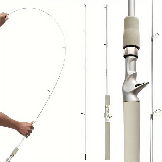 HookUpCo. 180cm Durable White Fishing Rod - HookUpCo.