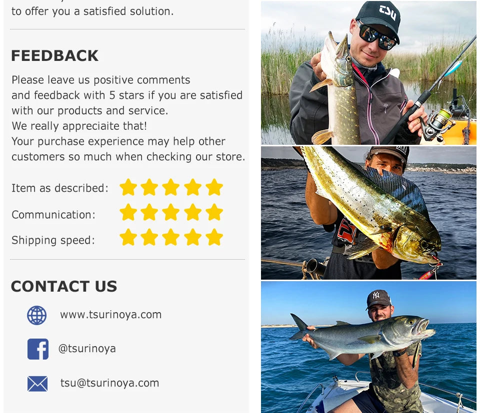 Anglers holding large fish catches on boats, featuring fishing gear in outdoor settings.