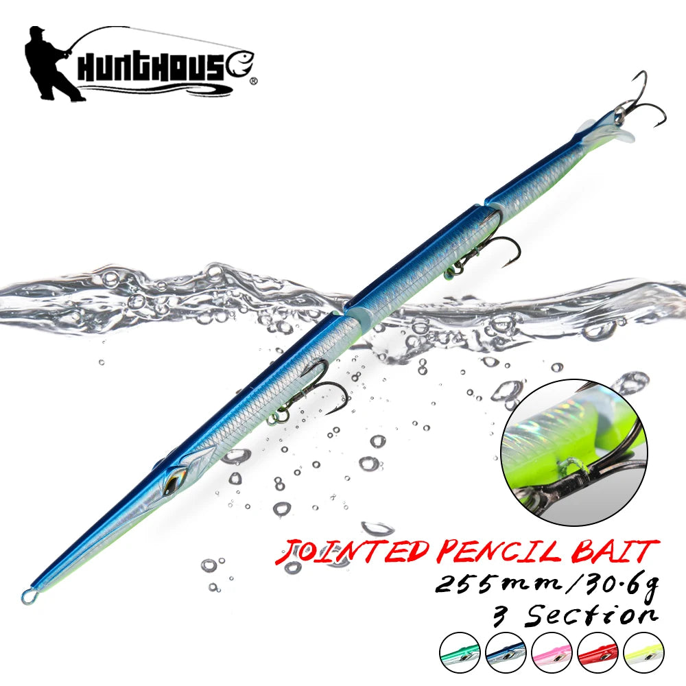 HookUpCo. Jointed Pencil Bait for Bluefish Fishing - HookUpCo.