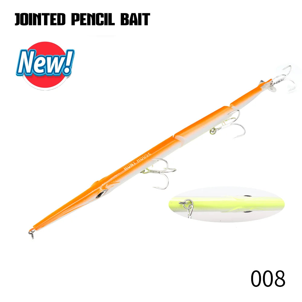 HookUpCo. Jointed Pencil Bait for Bluefish Fishing - HookUpCo.