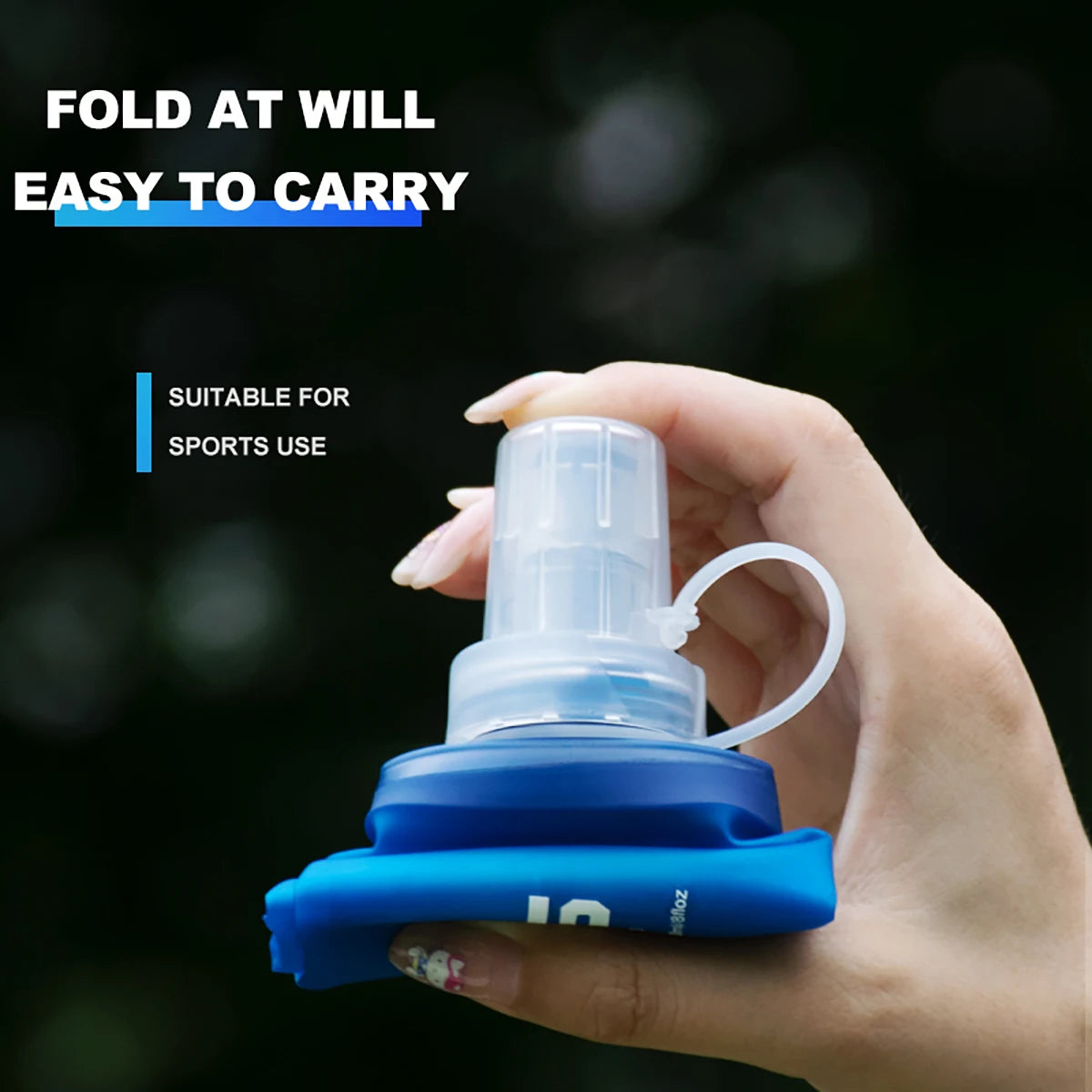 HookUpCo. Collapsible BPA-Free Water Bottle - HookUpCo.
